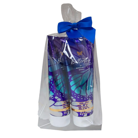 Butterfly Ultimate Hydration Cream tube close-up showing creamy texture for dry skin.