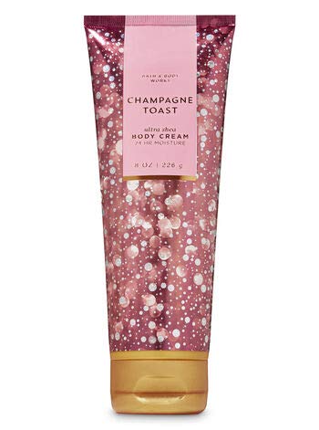 Bath & Body Works Champagne Toast Ultra Shea Cream delivers rich hydration for soft skin.