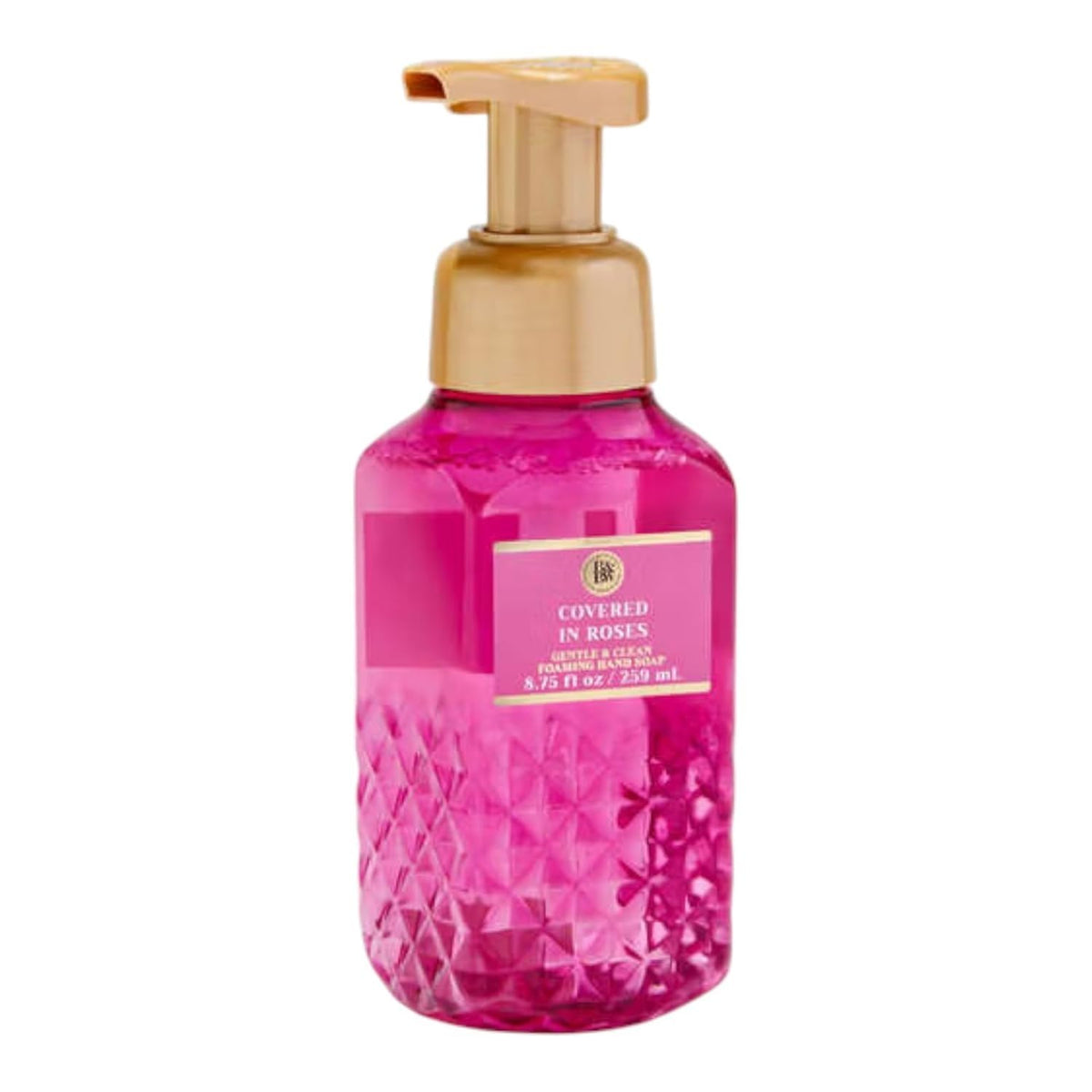 Bath and Body Works Covered In Roses bottle for daily, softly scented hand washing