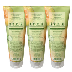 Application photo shows creamy texture gliding smoothly for instant softness.