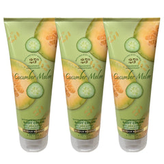 Bath and Body Works Cucumber Melon body cream pack keeps skin hydrated all day.