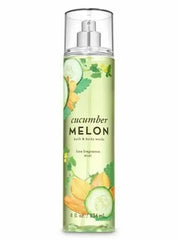 Bath & Body Works Cucumber Melon Fine Fragrance Body Spray bottle for a light, refreshing scent experience.