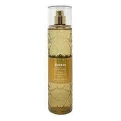 Bath & Body Works Dahlia Fine Fragrance Mist spray provides a light floral scent for fresh skin.