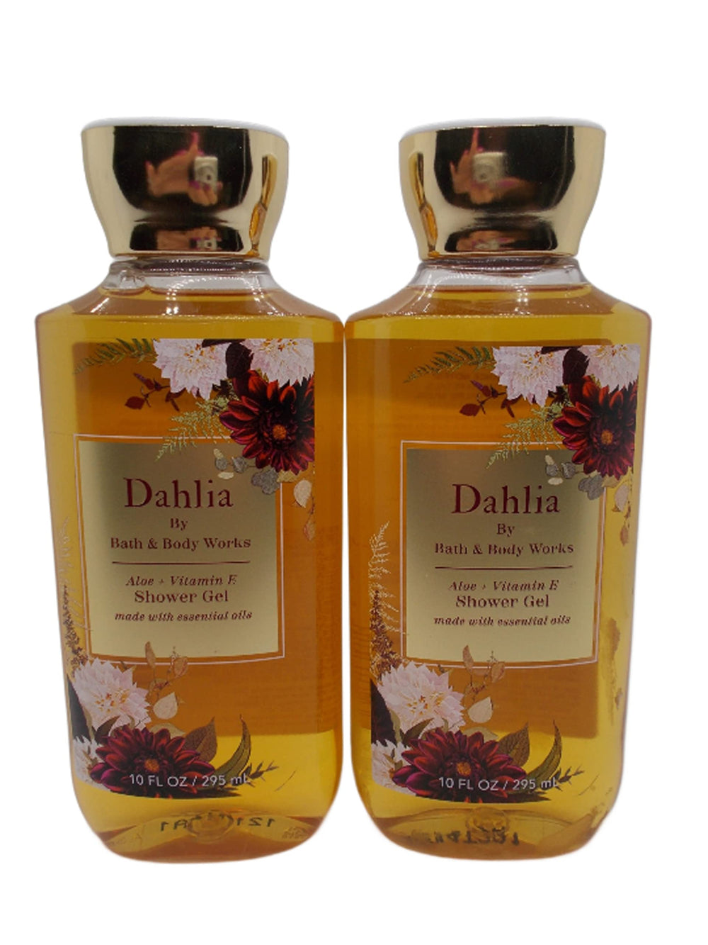 Bath & Body Works Dahlia Shower Gel bottle with rich lather for daily cleansing.