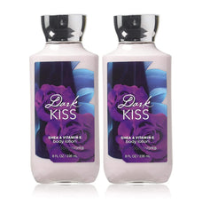 Bath & Body Works Dark Kiss 2-pack lotion bottle for daily nourishment and quick absorption