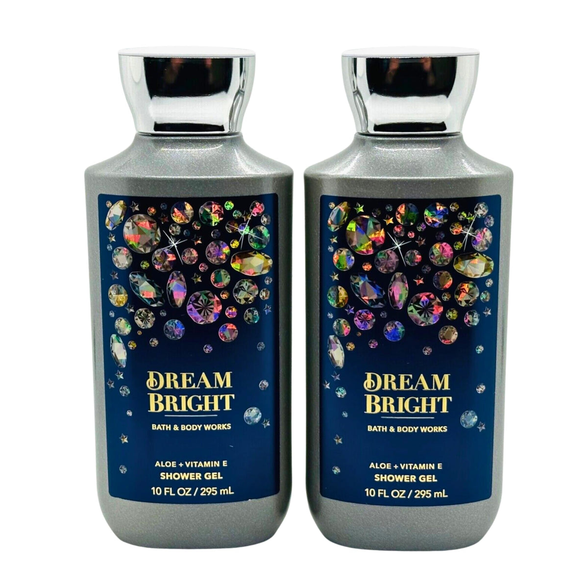 Bath & Body Works Dream Bright shower gel duo bottle with sapphire berries and orchid aroma