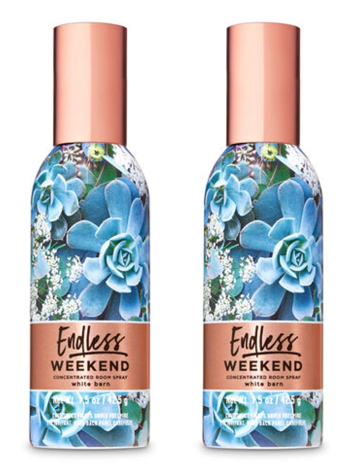 Bath & Body Works Endless Weekend room spray application creates a soft, lingering aroma for any room.