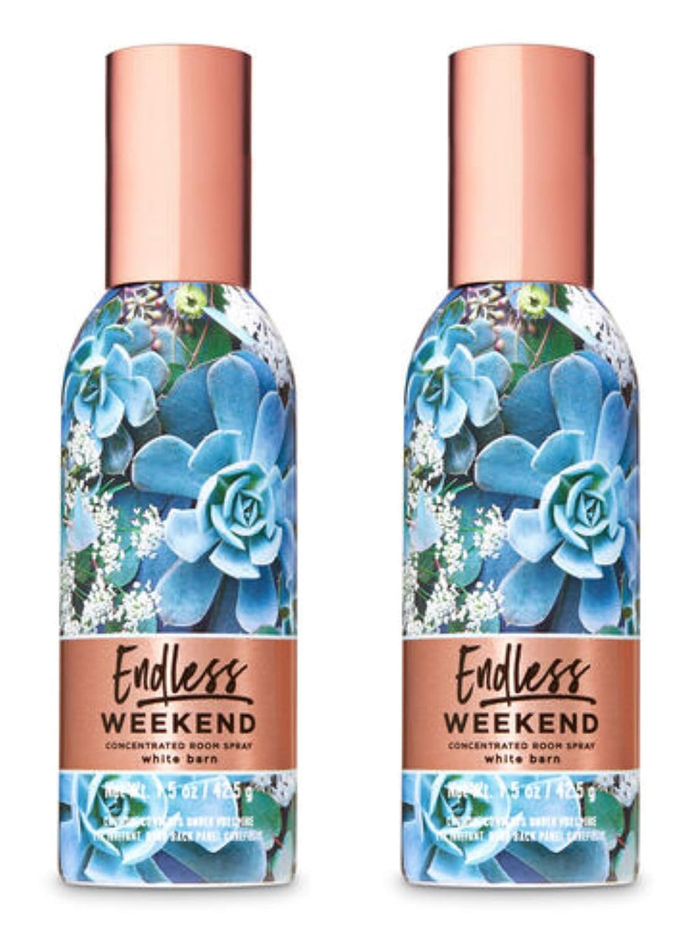 Bath & Body Works Endless Weekend room spray application creates a soft, lingering aroma for any room.