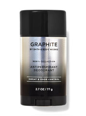 Bath & Body Works Extra Fresh antiperspirant stick for men in graphite delivers all-day freshness and odor protection.