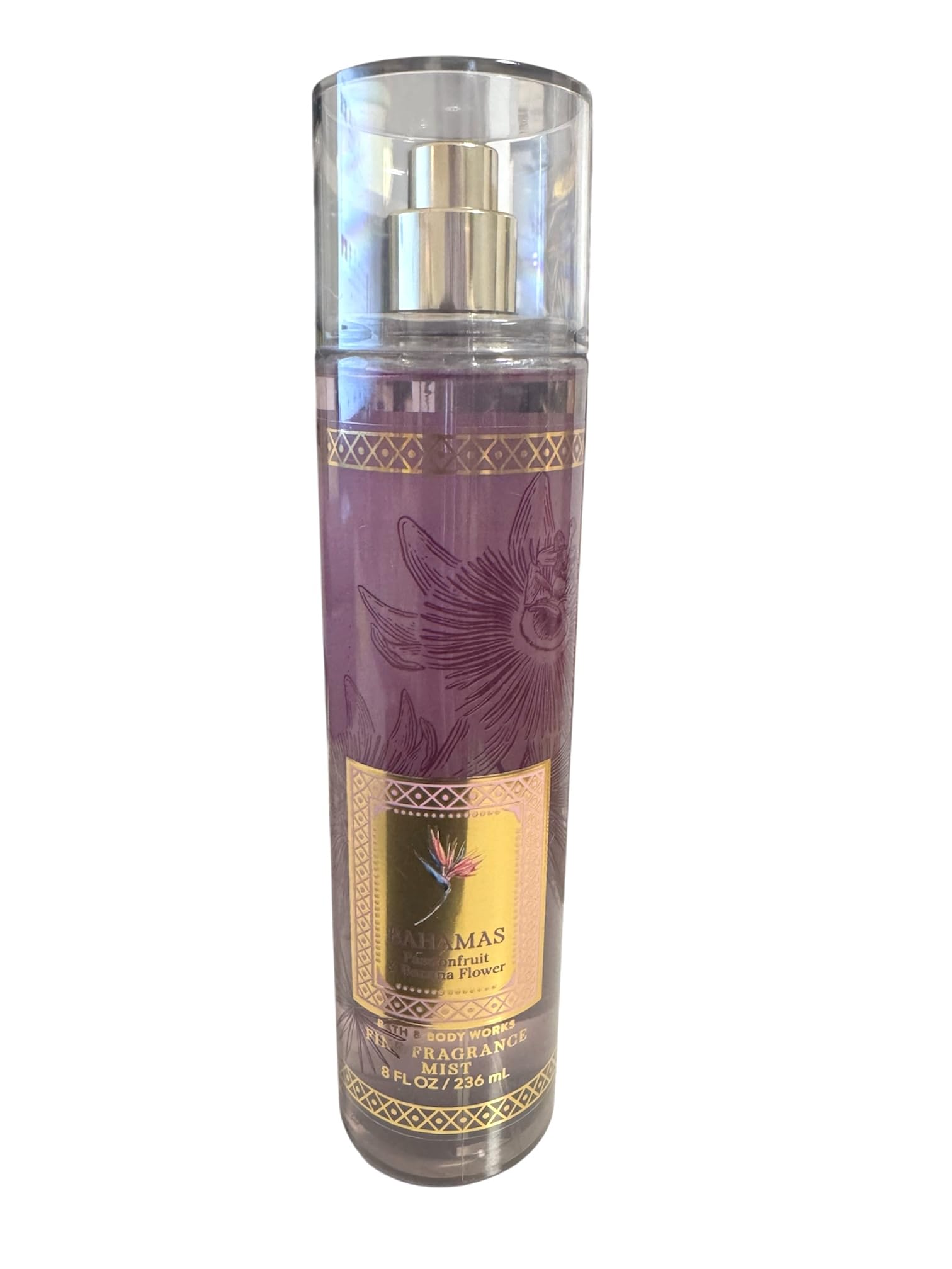 Bath & Body Works Fine Fragrance Body Spray bottle pump providing even coverage.