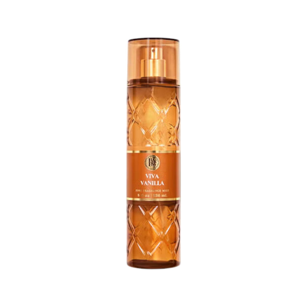 Bath & Body Works Viva Vanilla fine fragrance mist bottle for post-shower refresh
