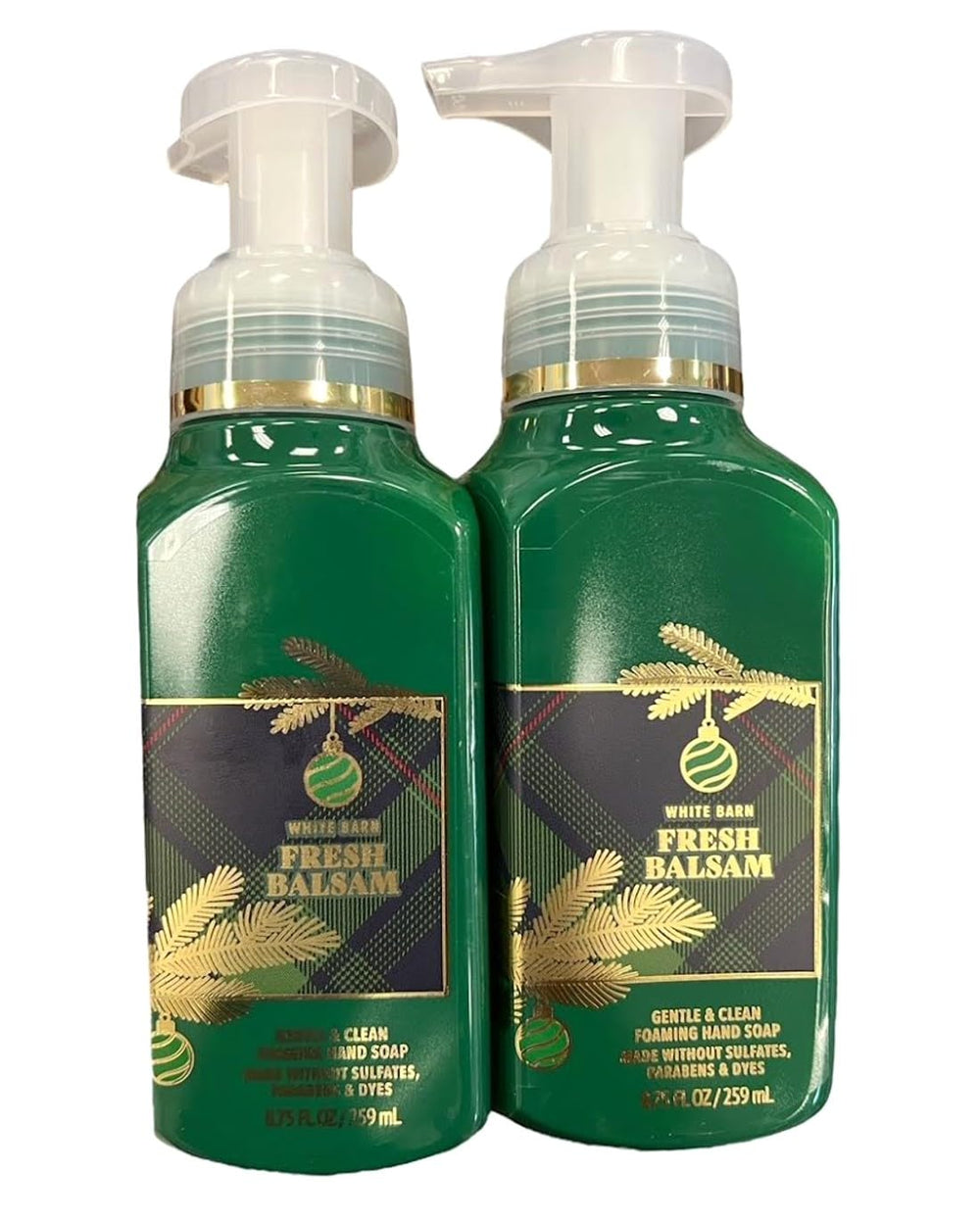 Bath & Body Works Fresh Balsam foaming hand soap bottle for refreshing daily cleansing