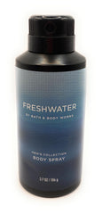 Bath & Body Works Freshwater deodorizing body spray bottle for daily freshness after workouts