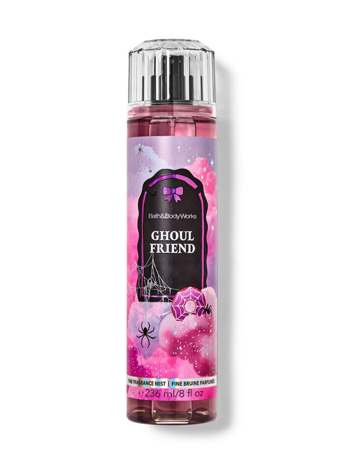 Bath & Body Works Ghoul Friend fragrance mist bottle with pump for long-lasting light fragrance.