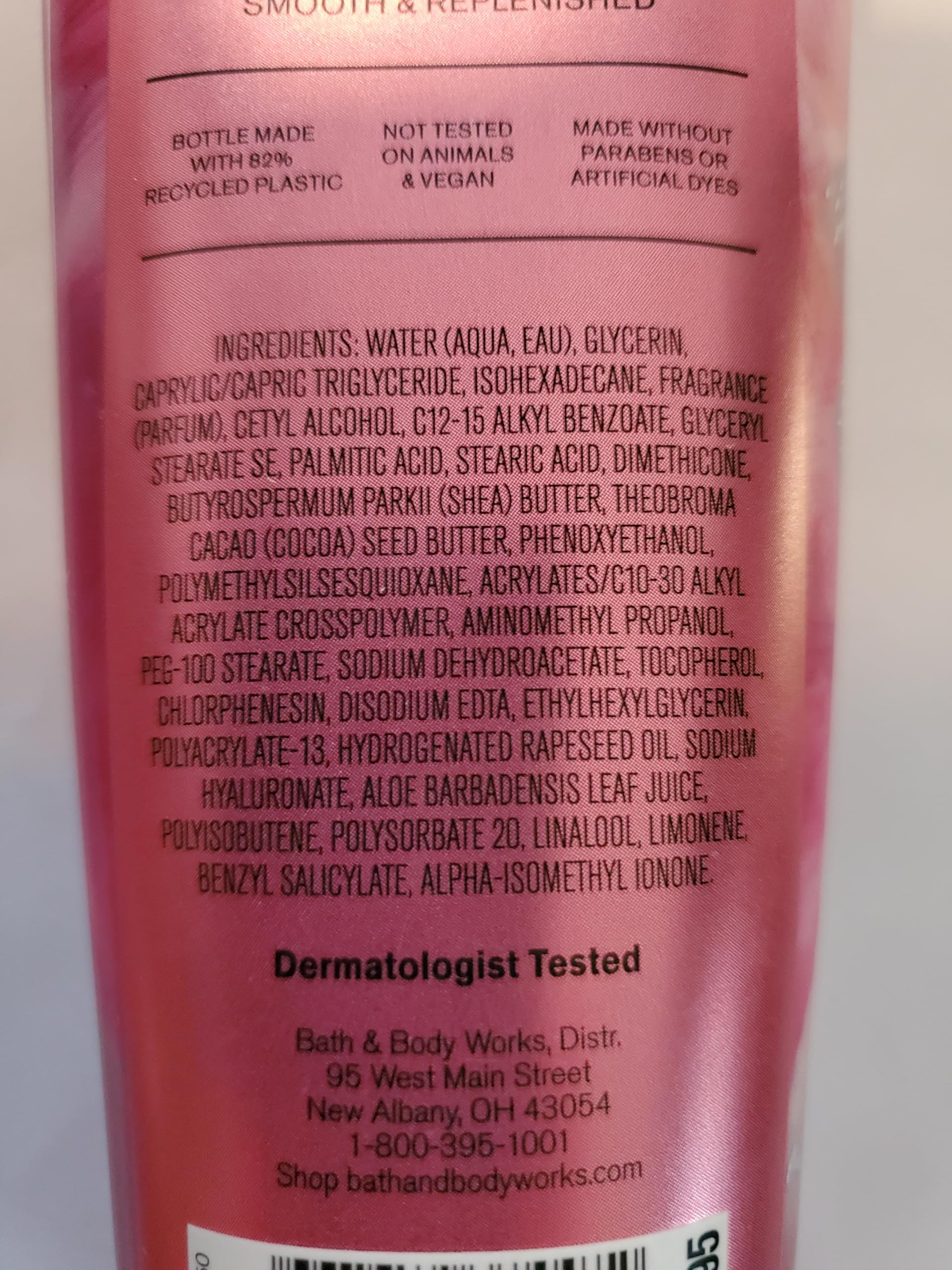 Bath & Body Works Ghoul Friend Ultimate Hydration Body Cream rear packaging, ideal duo for routines.