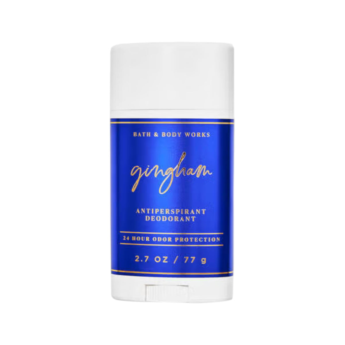 Bath & Body Works Gingham deodorant stick provides daily protection with a subtle, refreshing scent