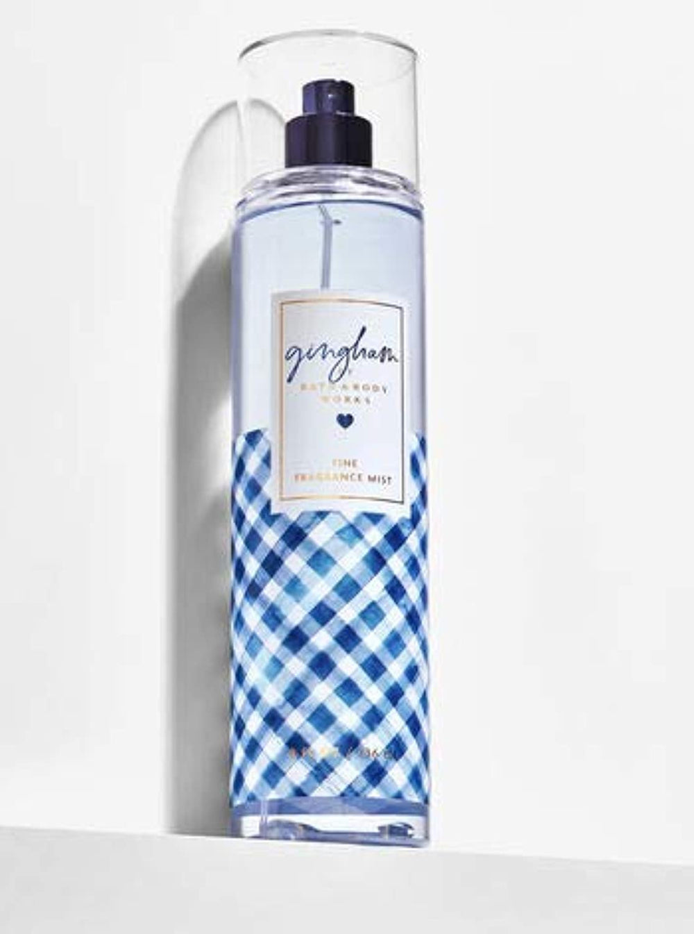 Bath & Body Works Gingham Fine Fragrance Mist 8oz bottle delivers lasting scent comfort