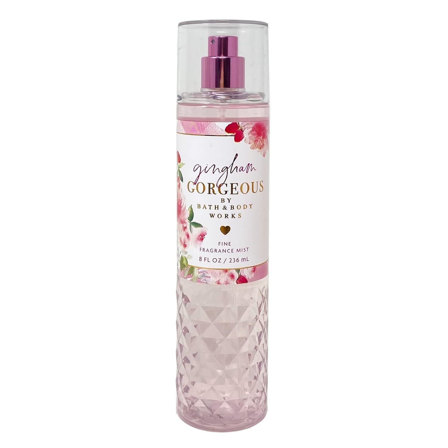 Bath and Body Works Gingham Gorgeous bottle spray for light, refreshing fragrance.
