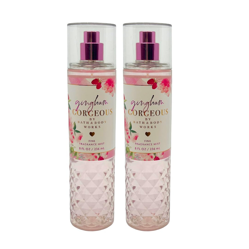 Notes of pink strawberries highlighted in Bath & Body Works Gingham Gorgeous.