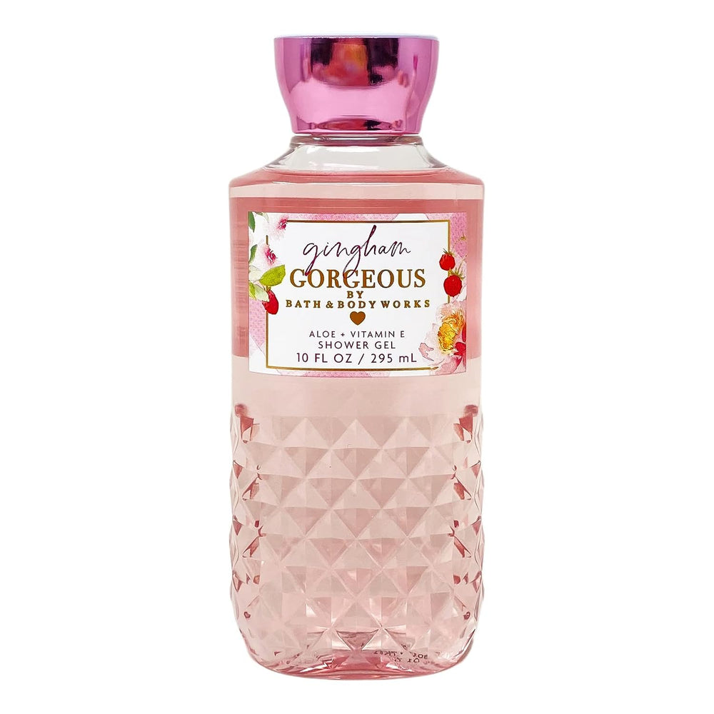 Bath & Body Works Gingham Gorgeous shower gel bottle with luxurious lather for daily refresh
