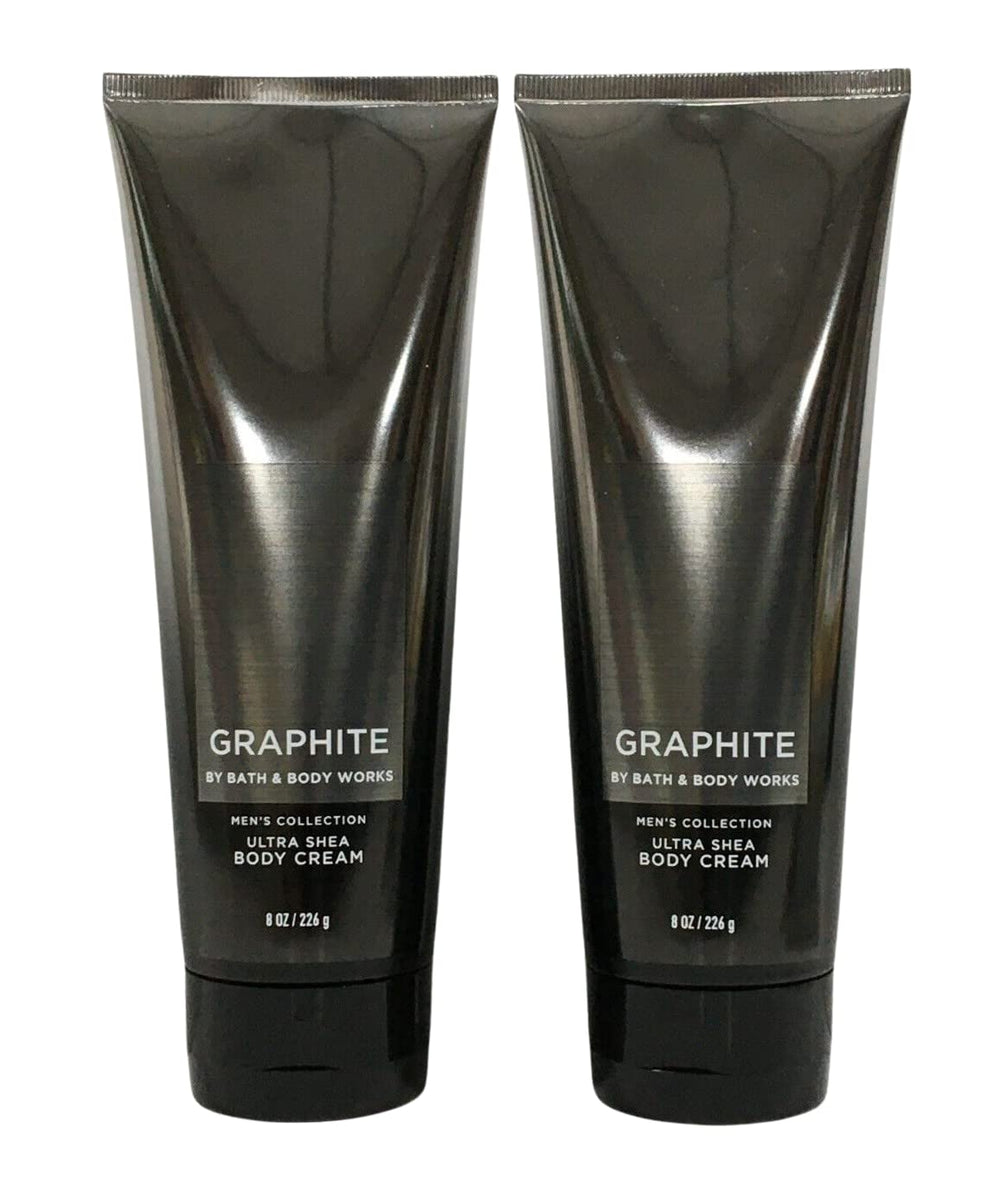 Bath & Body Works Graphite men's body lotion bottle offering all-day hydration for daily routines