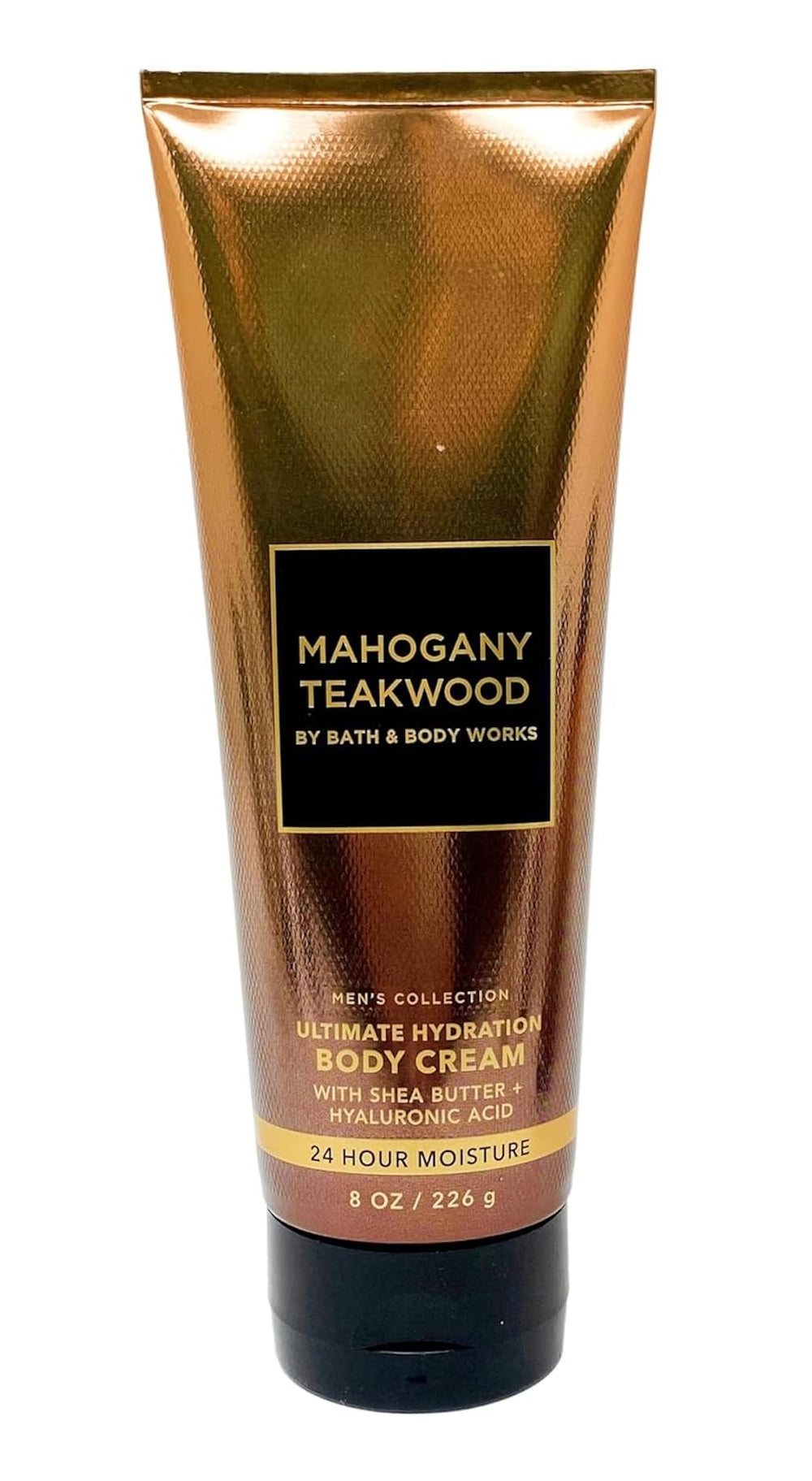 Bath & Body Works Hyaluronic Acid Body Cream bottle; lasting hydration for skin