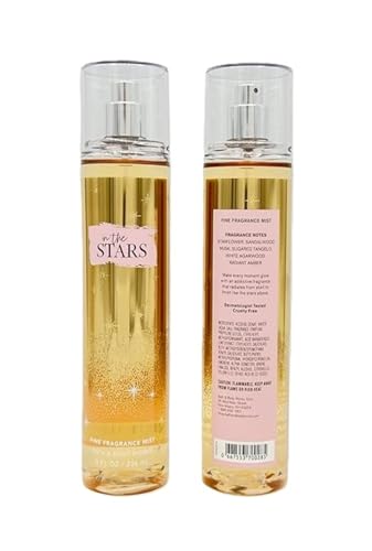 Bath & Body Works In The Stars amber glow highlights warm notes