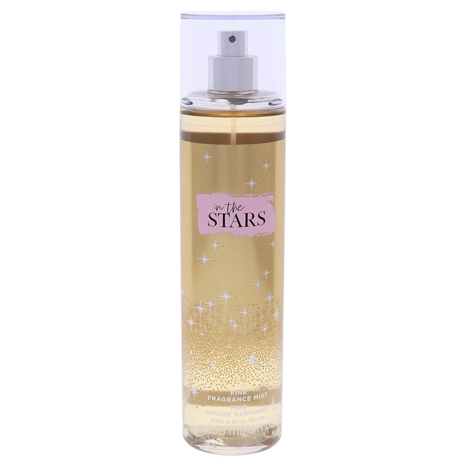 Bath & Body Works In The Stars fragrance mist bottle front showcases universal scent for daily wear.