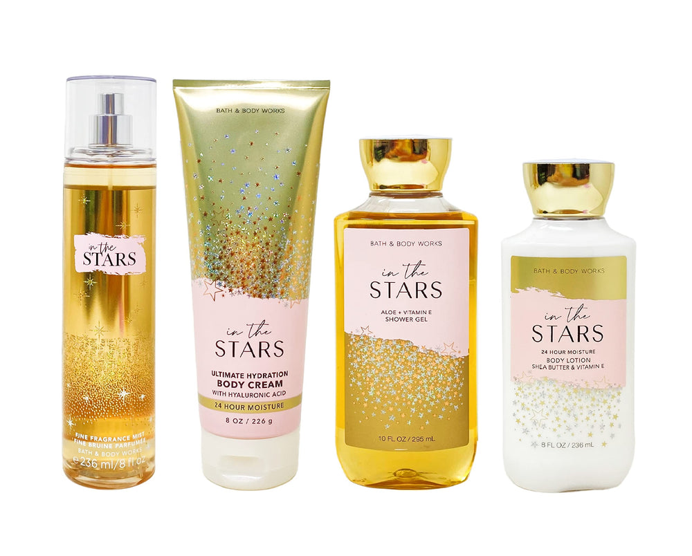 Bath & Body Works In The Stars mist bottle with radiant glow for daily fragrance.
