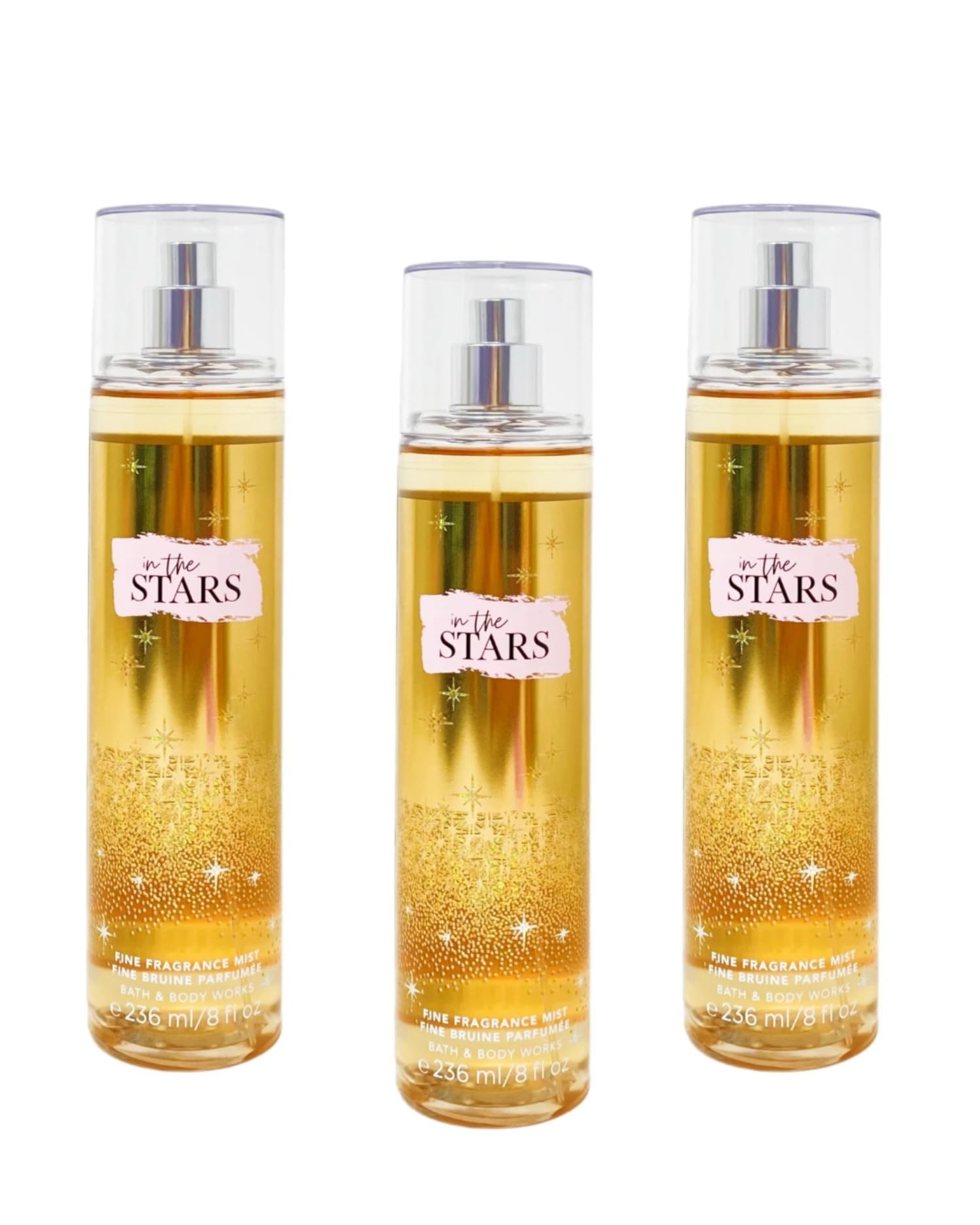 Bath & Body Works In The Stars packaging closeup shows premium limited edition design