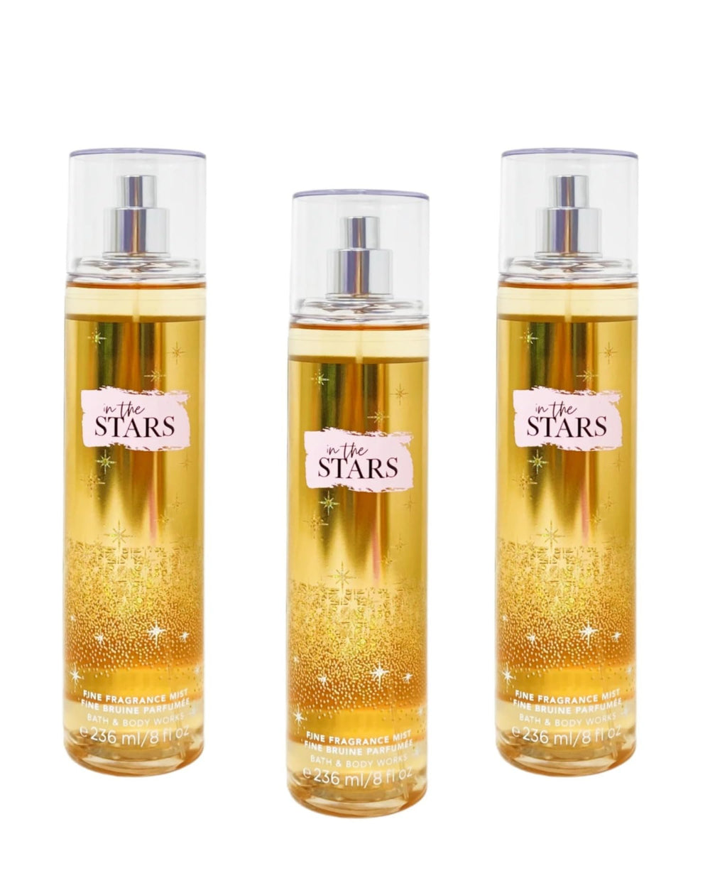 Bath & Body Works In The Stars packaging closeup shows premium limited edition design