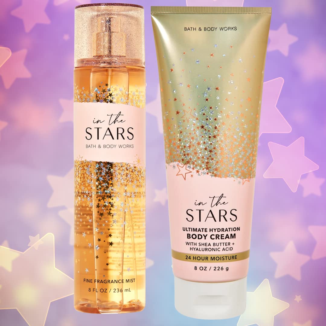 Bath & Body Works In the Stars ultimate hydration body cream jar for deep moisture and smooth skin
