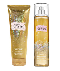 Bath & Body Works In The Stars set with Ultra She Cream and Fine Fragrance Mist for scent