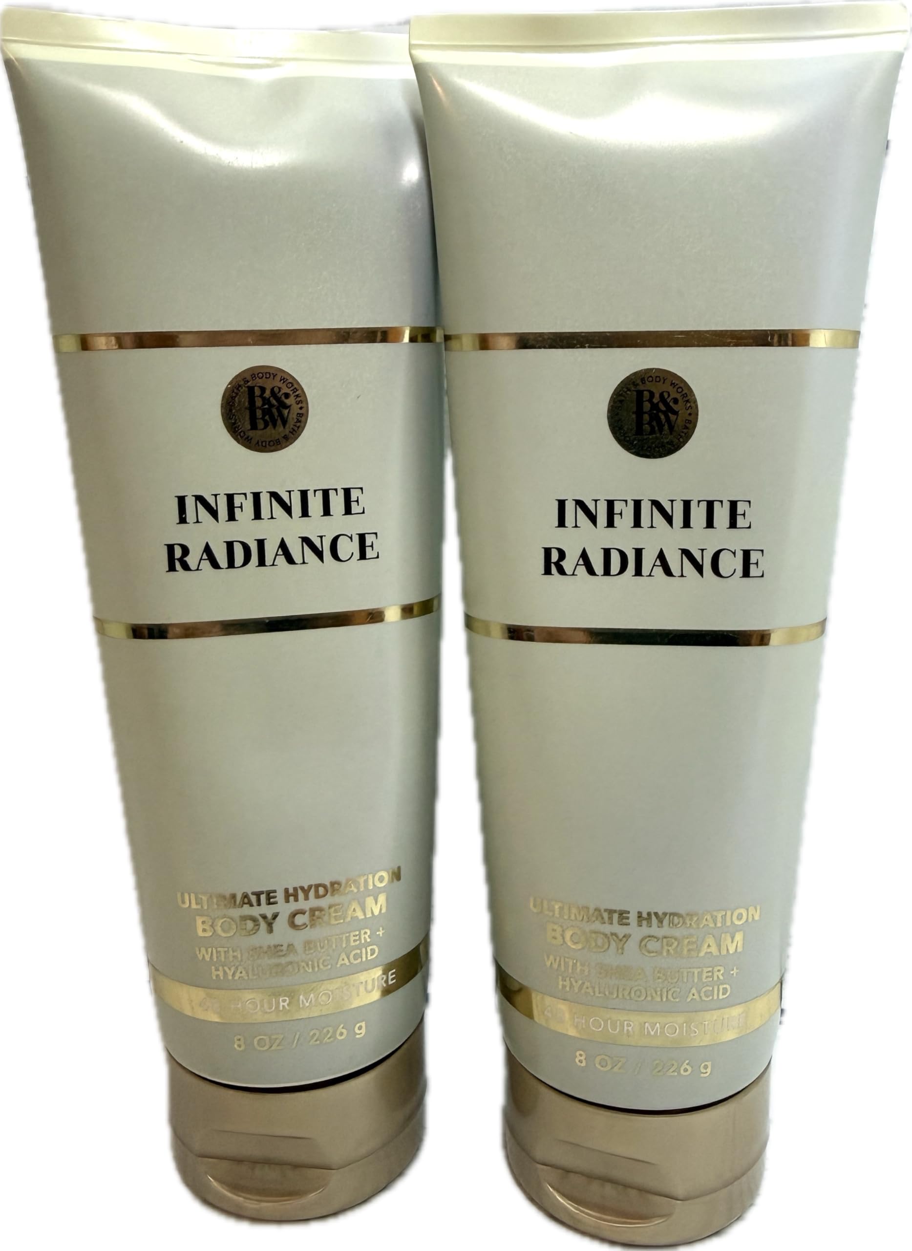 Bath & Body Works Infinite Radiance Ultimate Hydration Cream jar helps smooth replenished skin