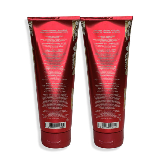 Bath & Body Works Japanese Cherry Blossom two-pack packaging, ideal for gifting