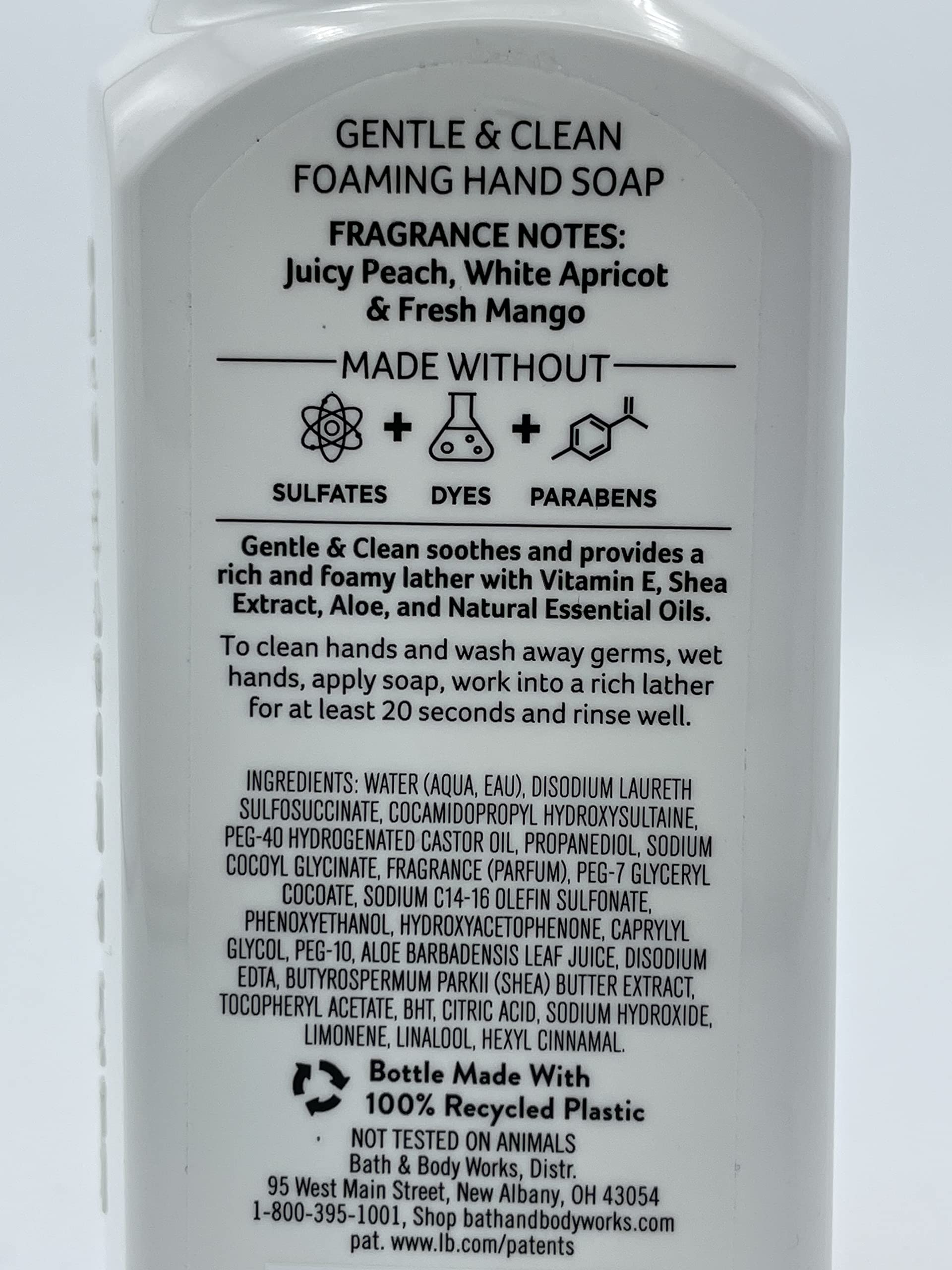 Bath & Body Works Kitchen Favorites Japanese Cherry Blossom bottle with floral scent for daily handwashing.