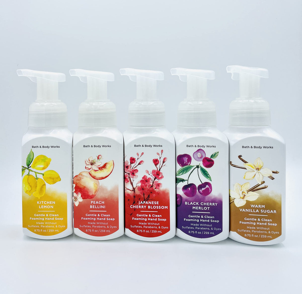 Bath & Body Works Kitchen Favorites Lemon bottle with a refreshing citrus scent for hands.