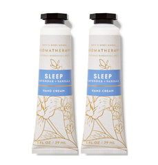 Bath & Body Works Lavender Vanilla hydrating hand and body cream bottle for daily moisture and calming fragrance