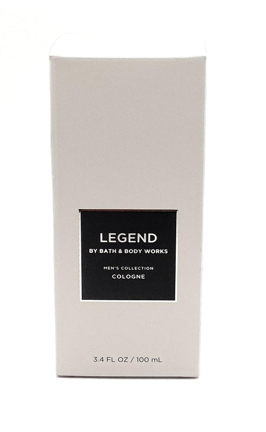 Bath and Body Works Legend bottle closeup, highlighting premium spray for versatile use.