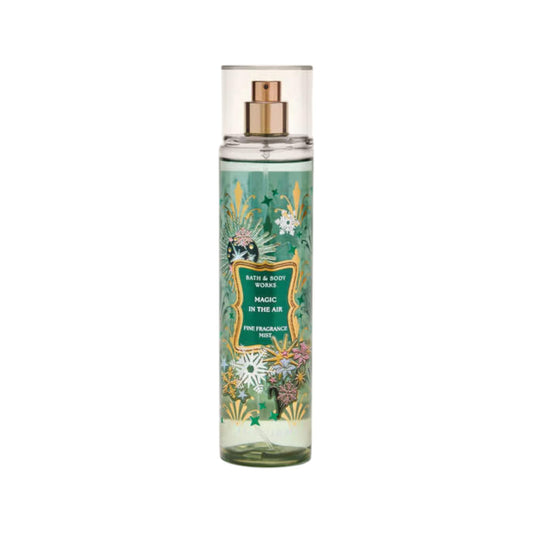 Bath & Body Works Magic In The Air fragrance mist bottle delivering a light, refreshing scent.