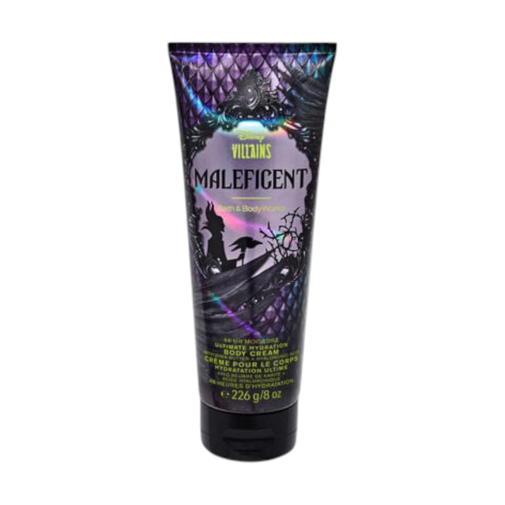 Bath & Body Works Maleficent ultimate hydration body cream gift set for daily moisturization and signature scent.