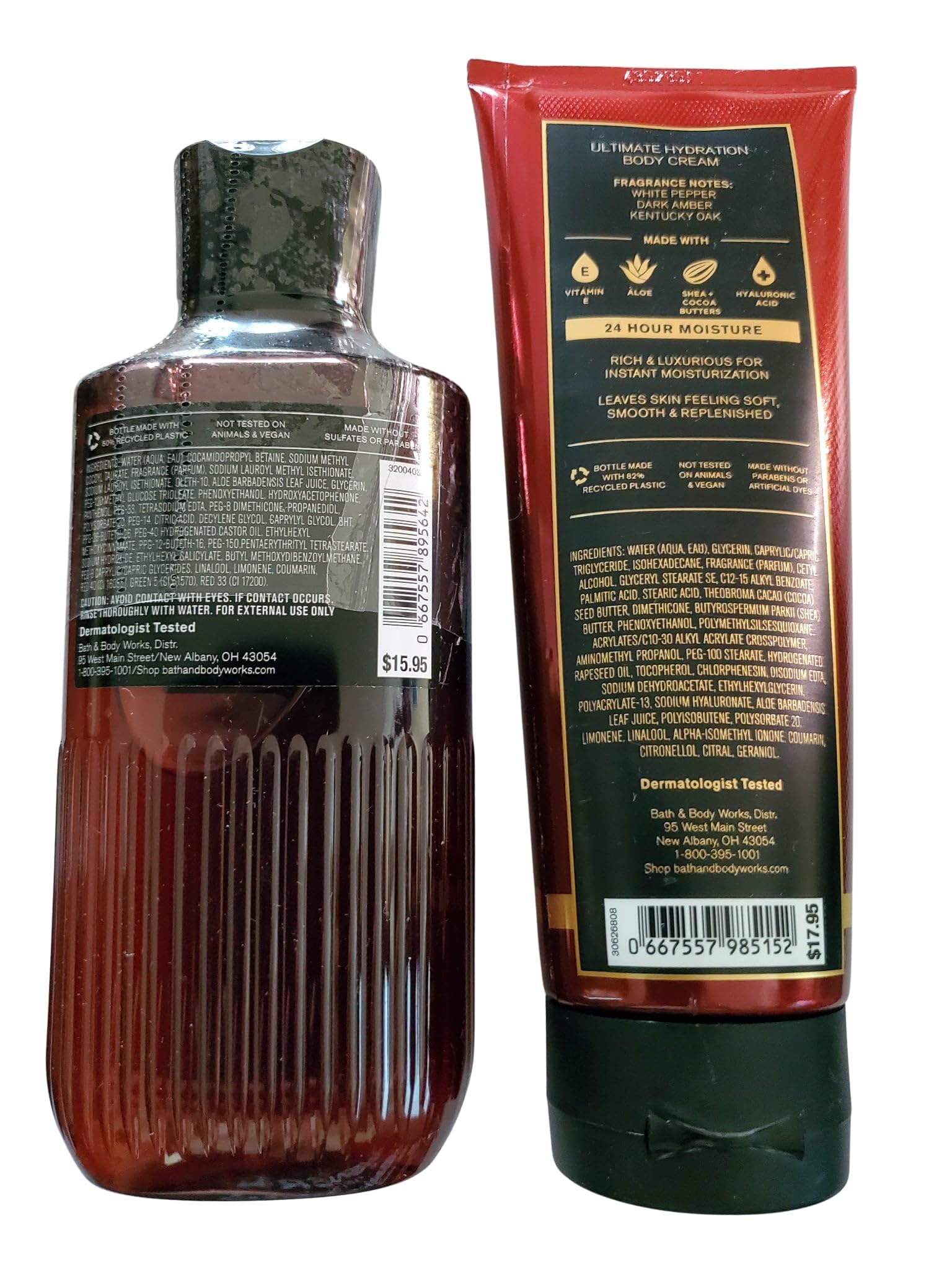 Bath & Body Works Bourbon body cream jar delivering lasting hydration for soft, comfortable skin.