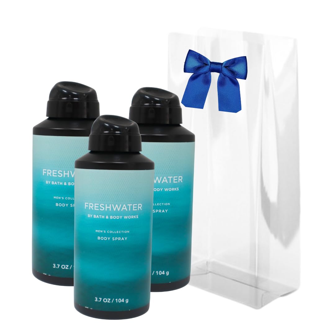 Bath & Body Works Freshwater gift-pack with three bottles for holiday gifting