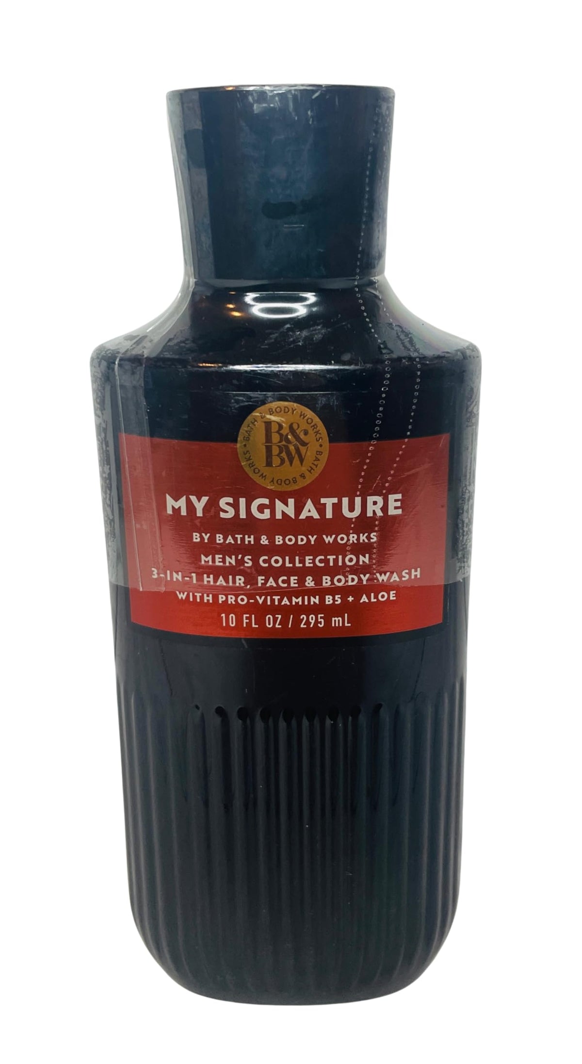 Bath and Body Works Men's My Signature 3-in-1 bottle shows tropical escape scent