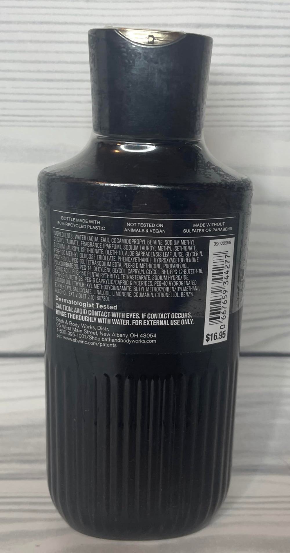 Bath and Body Works Men’s My Signature packaging conveys versatile grooming product