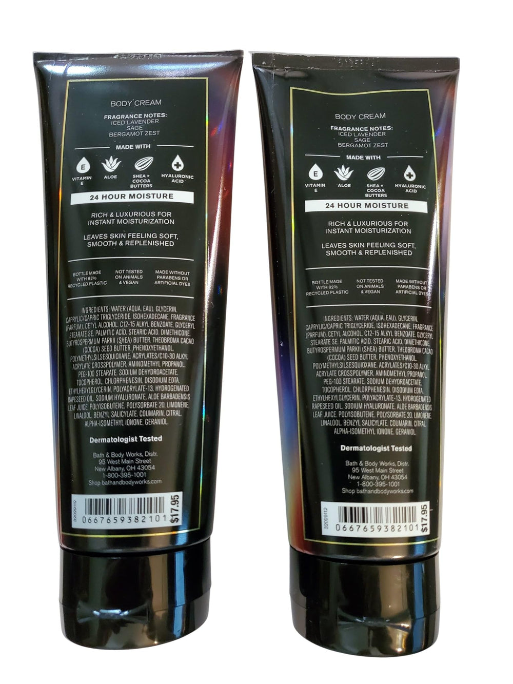 Swatch of To The Moon cream texture highlighting rich hydration