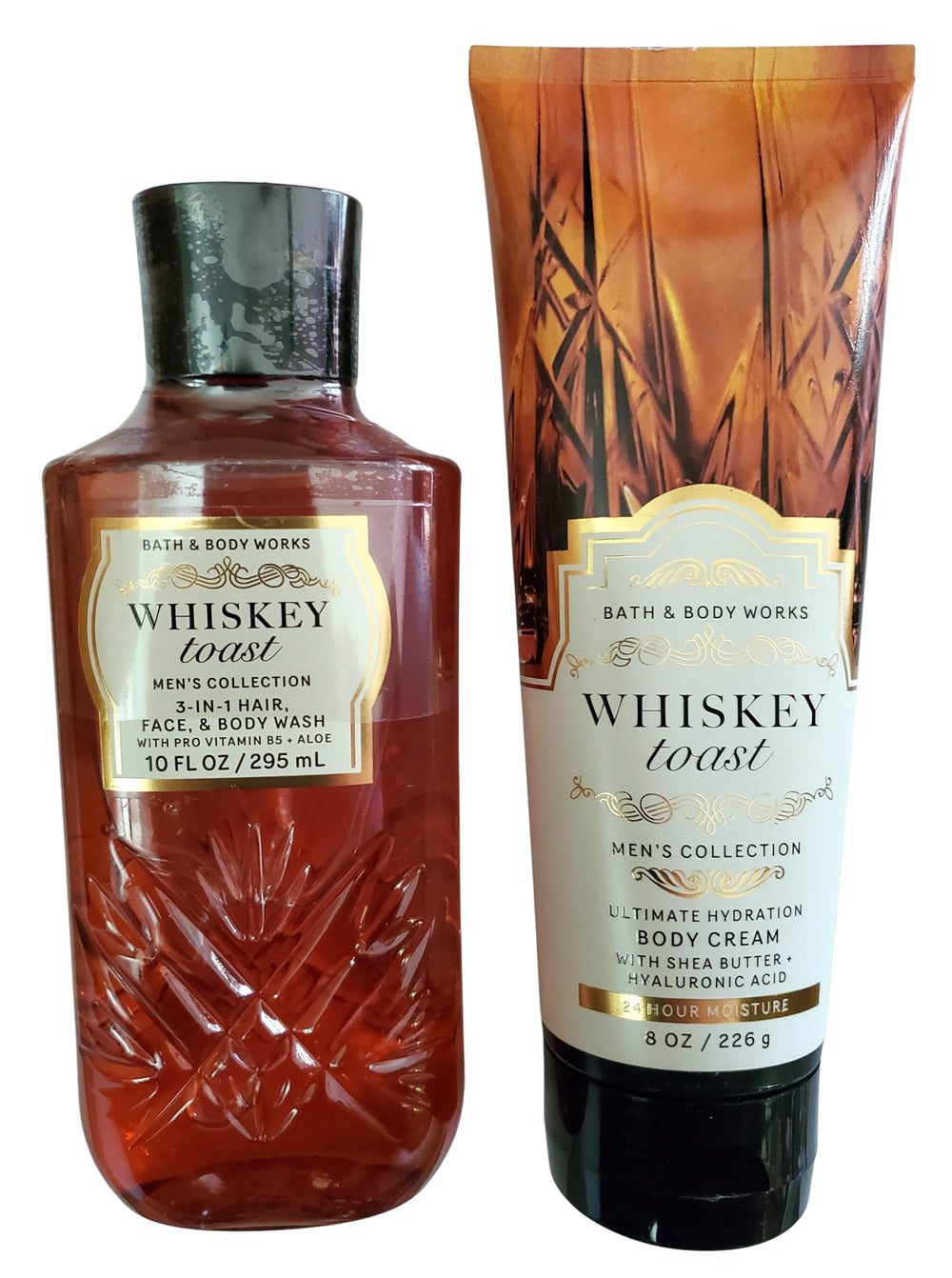 Bath and Body Works Whiskey Toast bottle pour with citrus and oakwood notes