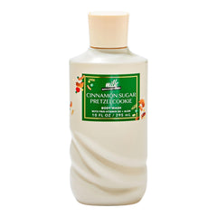Bath & Body Works Milk Cinnamon Sugar Pretzel Cookie body wash bottle with creamy lather for morning refreshment
