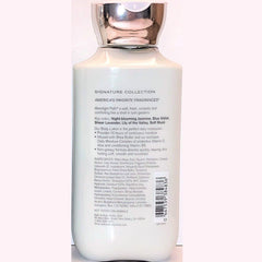 Moonlight Path lotion ingredients close-up with shea butter and coconut oil.