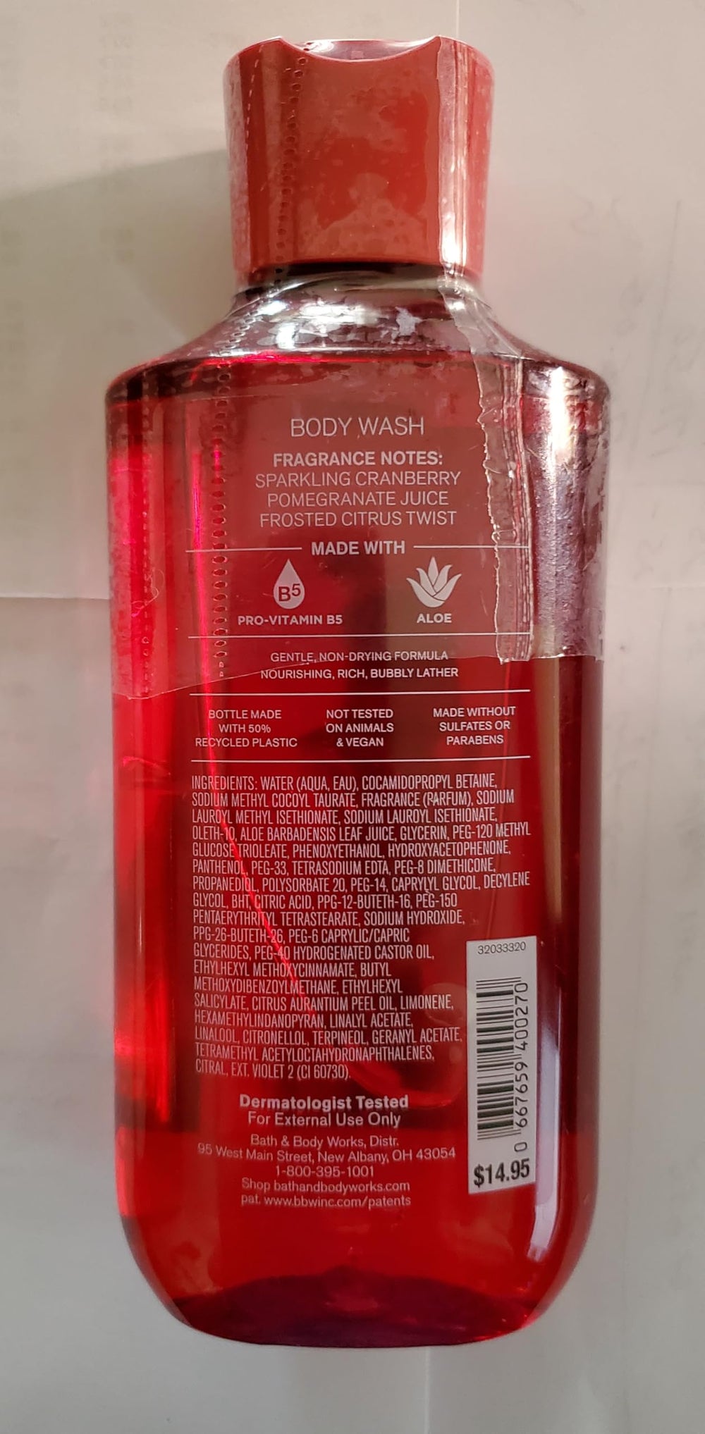 Bath & Body Works Mrs Claus ultimate hydration cream rich texture for self-care routines.